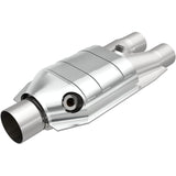 MagnaFlow universal catalytic converter 2.5 inch inlet/outlet stainless steel Federal EPA compliant OBDII 51667