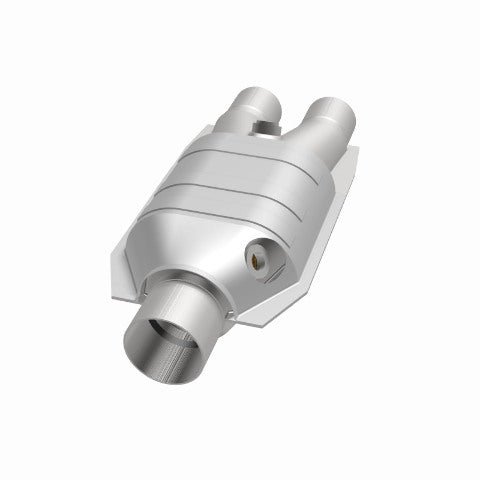 MagnaFlow universal catalytic converter 2.5 inch inlet/outlet stainless steel Federal EPA compliant OBDII 51667