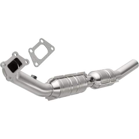 MagnaFlow direct-fit catalytic converter for 2012-2015 Chevy Camaro 3.6L passenger side stainless steel CARB compliant OBDII 51683