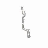 MagnaFlow direct-fit catalytic converter fits 2005-2010 SLK55 AMG 5.5L driver side 5.5L driver side stainless steel CARB compliant 51696