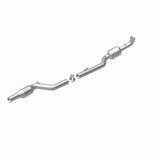 MagnaFlow direct-fit catalytic converter fits 2005-2010 SLK55 AMG 5.5L passenger side 5.5L passenger side stainless steel CARB compliant 51702