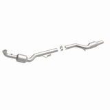 MagnaFlow direct-fit catalytic converter fits 2005-2010 SLK55 AMG 5.5L passenger side 5.5L passenger side stainless steel CARB compliant 51702