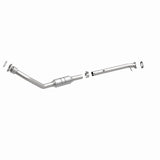 MagnaFlow direct-fit catalytic converter fits 2004-2005 Buick Rendezvous and Pontiac Aztek and 2004-2005 Aztek/Rendezvous 3.4L stainless steel CARB compliant 51710