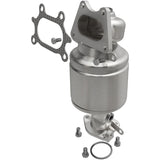 MagnaFlow direct-fit catalytic converter fits 2005-2010 Honda Odyssey, 2003-2007 Honda Accord, and more, this and 2004-2007 Saturn VUE 3.5L Rear 3.5L stainless steel CARB compliant