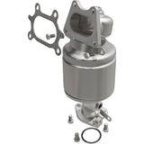 MagnaFlow direct-fit catalytic converter fits 2005-2010 Honda Odyssey, 2003-2007 Honda Accord, and more, this and 2004-2007 Saturn VUE 3.5L Rear 3.5L stainless steel CARB compliant