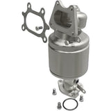 MagnaFlow direct-fit catalytic converter fits 2005-2010 Honda Odyssey, 2003-2007 Honda Accord, and more, this and 2004-2007 Saturn VUE 3.5L Rear 3.5L stainless steel CARB compliant