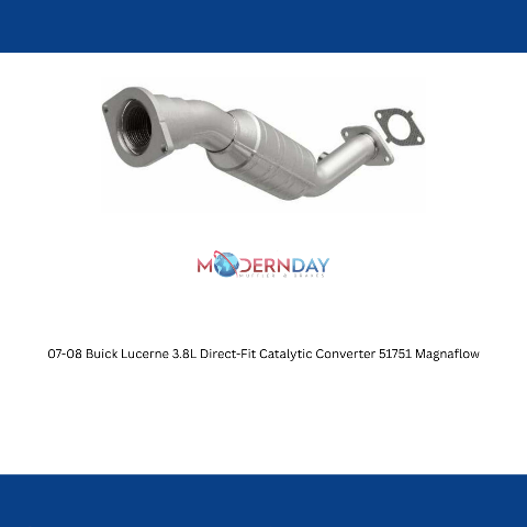 MagnaFlow direct-fit catalytic converter for 2007-2008 Buick 3.8L stainless steel CARB compliant OBDII 51751