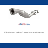 MagnaFlow direct-fit catalytic converter for 2007-2008 Buick 3.8L stainless steel CARB compliant OBDII 51751