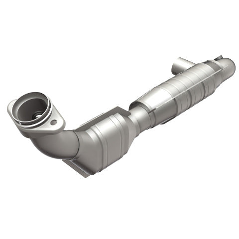 MagnaFlow direct-fit catalytic converter fits 2001-2003 Ford F-150 5.4L and 2001-2002 Lincoln Navigator 5.4L stainless steel CARB compliant OBDII 51753