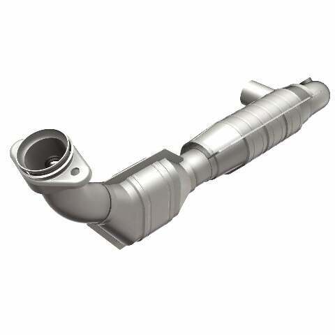 MagnaFlow direct-fit catalytic converter fits 2001-2003 Ford F-150 5.4L and 2001-2002 Lincoln Navigator 5.4L stainless steel CARB compliant OBDII 51753