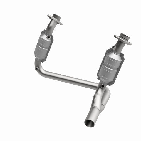 MagnaFlow direct-fit catalytic converter fits 2004 Dodge Durango 4.7L and 2004 Dodge Durango 3.7L stainless steel CARB compliant OBDII 51770