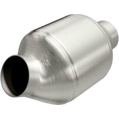 MagnaFlow universal catalytic converter 5 inch inlet 3 inch outlet stainless steel CARB compliant OBDII 51779