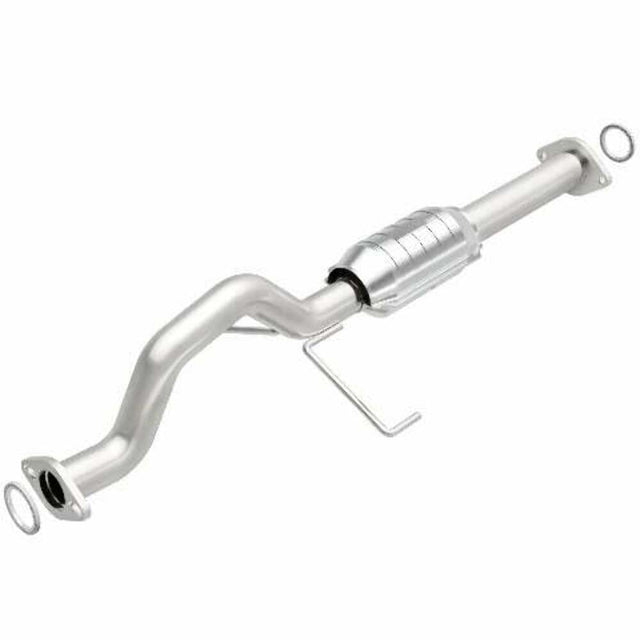 MagnaFlow direct-fit catalytic converter fits 1995-2002 Maz Millenia 2.3/2.5 2.3 inch inlet 2.5 inch outlet stainless steel CARB compliant OBDII 51817