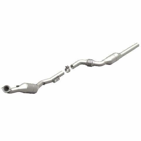 MagnaFlow direct-fit catalytic converter for 1998-2002 Mercedes 3.2L stainless steel CARB compliant OBDII 51823