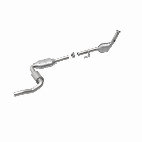 MagnaFlow direct-fit catalytic converter fits 2003 Mercedes-Benz ML320 3.2L and 2003 Mercedes ML320 3.2L stainless steel CARB compliant OBDII 51843