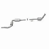 MagnaFlow direct-fit catalytic converter fits 2003 Mercedes-Benz ML320 3.2L and 2003 Mercedes ML320 3.2L stainless steel CARB compliant OBDII 51843