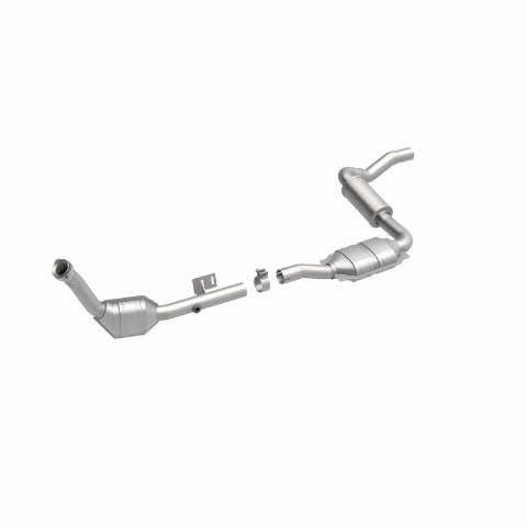 MagnaFlow direct-fit catalytic converter fits 2003 Mercedes-Benz ML320 3.2L and 2003 Mercedes ML320 3.2L stainless steel CARB compliant OBDII 51843