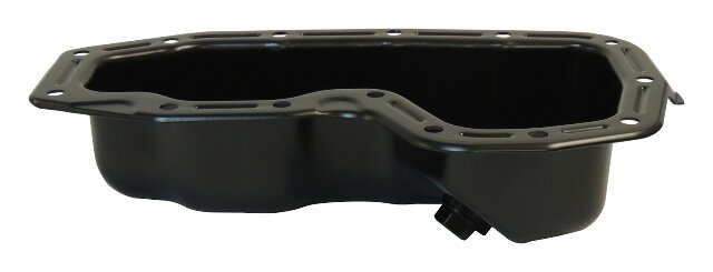 Crown Automotive - Steel Black Engine Oil Pan - 5184407AF