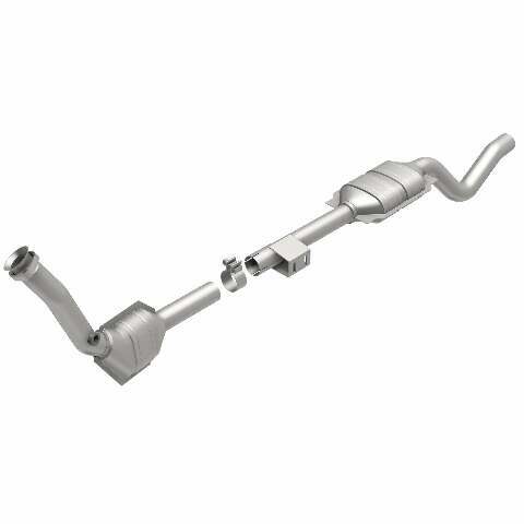 MagnaFlow direct-fit catalytic converter fits 2003 Mercedes-Benz ML320 3.2L and 2003 Mercedes ML320 3.2L stainless steel CARB compliant OBDII 51847