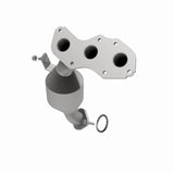 MagnaFlow direct-fit catalytic converter fits 2008-2013 Toyota Highlander and 2007-2011 Toyota Sienna, this and 2008-2009 Toy Toyota Highlander 3.5L stainless steel CARB compliant 