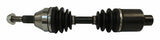 Metal Black rear rear axle shaft assembly - 5189278AA steel 4x4 drivetrain
