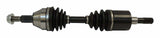 Metal Black rear rear axle shaft assembly - 5189279AA steel 4x4 drivetrain