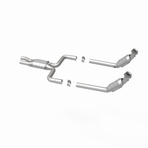 MagnaFlow direct-fit catalytic converter fits 2004-2005 Ford Thunderbird 3.9L and 2004-2006 Lincoln LS 3.9L stainless steel CARB compliant OBDII 51906