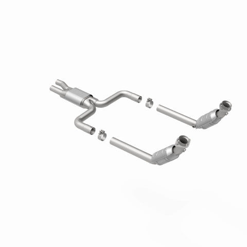MagnaFlow direct-fit catalytic converter fits 2004-2005 Ford Thunderbird 3.9L and 2004-2006 Lincoln LS 3.9L stainless steel CARB compliant OBDII 51906
