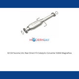 MagnaFlow direct-fit catalytic converter for 2000-2004 Toyota Tacoma 3.4L stainless steel CARB compliant OBDII 51944