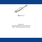 MagnaFlow direct-fit catalytic converter for 2000-2004 Toyota Tacoma 3.4L stainless steel CARB compliant OBDII 51944