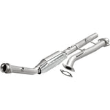 MagnaFlow direct-fit catalytic converter fits 1997-2001 Ford Explorer 4.0L and 1998-2001 Mercury Mountaineer 4.0L passenger side 4 inch inlet/outlet stainless steel CARB compliant 