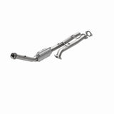 MagnaFlow direct-fit catalytic converter fits 1997-2001 Ford Explorer 4.0L and 1998-2001 Mercury Mountaineer 4.0L passenger side 4 inch inlet/outlet stainless steel CARB compliant 