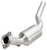 MagnaFlow direct-fit catalytic converter fits 2007-2009 Jaguar XK and Jaguar XKR, this and 2007-2009 XKR 4.2L driver side 4.2L driver side stainless steel CARB compliant OBDII 5195