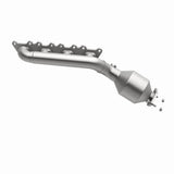 MagnaFlow direct-fit catalytic converter fits 2009 Kia Borrego 4.6L driver side 4.6L driver side stainless steel CARB compliant OBDII 51980
