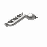 MagnaFlow direct-fit catalytic converter fits 2009 Kia Borrego 4.6L driver side 4.6L driver side stainless steel CARB compliant OBDII 51980