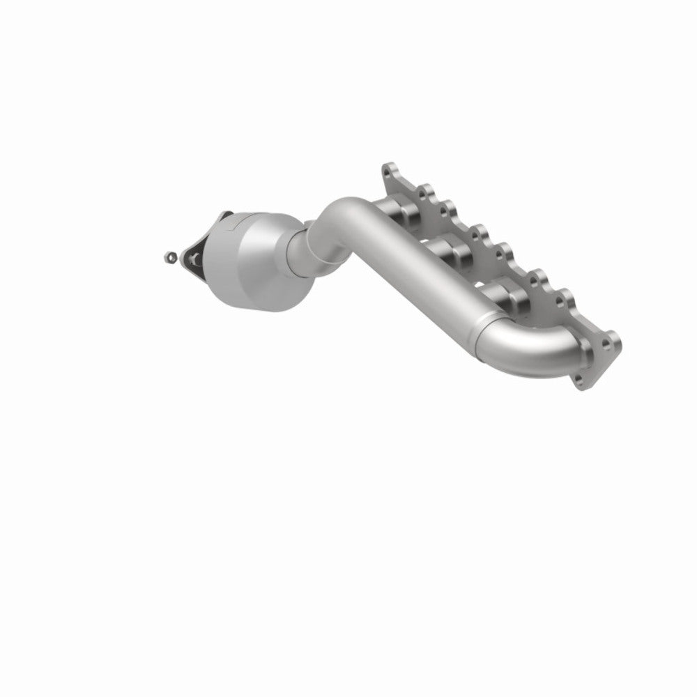MagnaFlow direct-fit catalytic converter fits 2009 Kia Borrego 4.6L passenger side 4.6L passenger side stainless steel CARB compliant OBDII 51981
