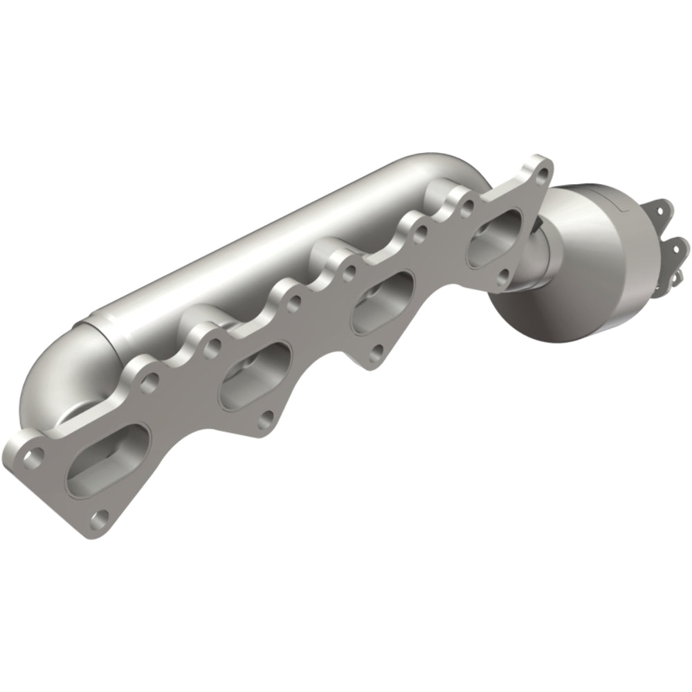 MagnaFlow direct-fit catalytic converter fits 2009 Kia Borrego 4.6L passenger side 4.6L passenger side stainless steel CARB compliant OBDII 51981