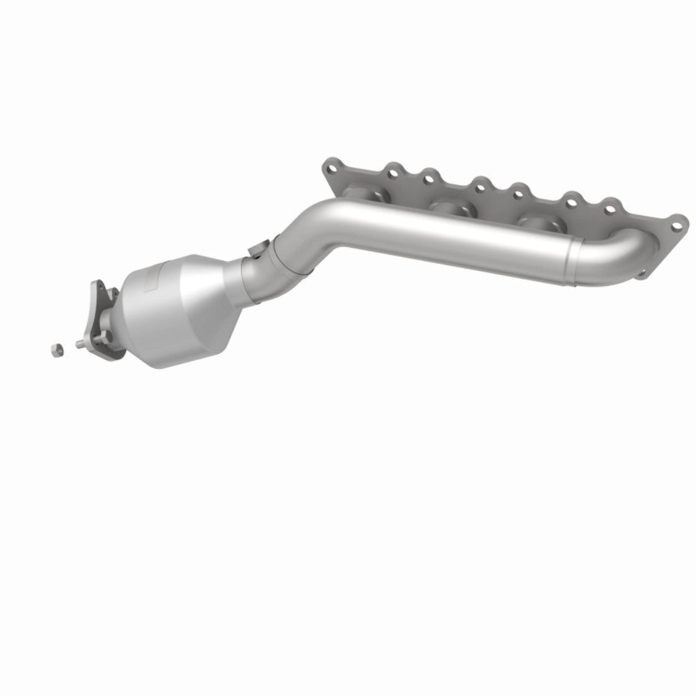 MagnaFlow direct-fit catalytic converter fits 2009 Kia Borrego 4.6L passenger side 4.6L passenger side stainless steel CARB compliant OBDII 51981