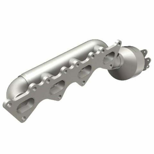 MagnaFlow direct-fit catalytic converter fits 2009 Kia Borrego 4.6L passenger side 4.6L passenger side stainless steel CARB compliant OBDII 51981