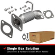 t 2006-2008 Kia Optima Direct-Fit Front Pipe Kit 107-0169 Brexhaust