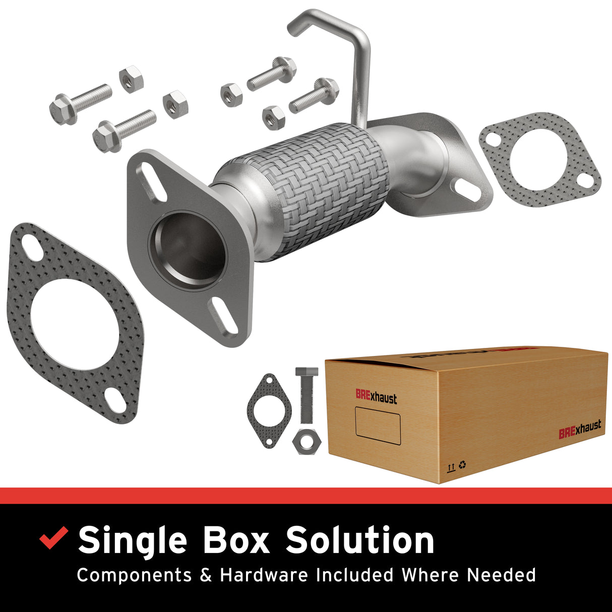t 2006-2008 Kia Optima Direct-Fit Front Pipe Kit 107-0169 Brexhaust