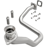 1987-1990 Jeep Wrangler Direct-Fit Front Pipe Kit 107-0017 stainless steel