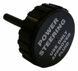 Jeep Metal Black Power Steering Reservoir Cap - 52003132