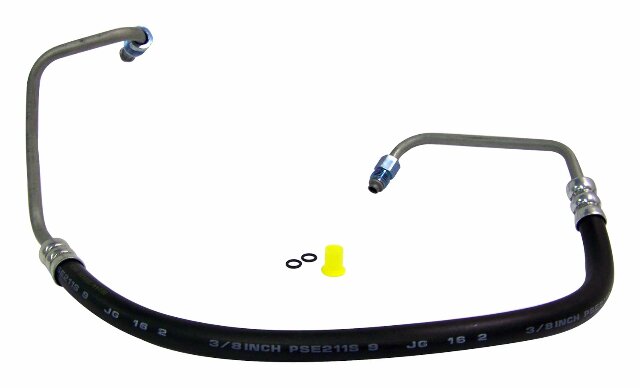 Jeep Metal Black Power Steering Pressure Hose - 52003687