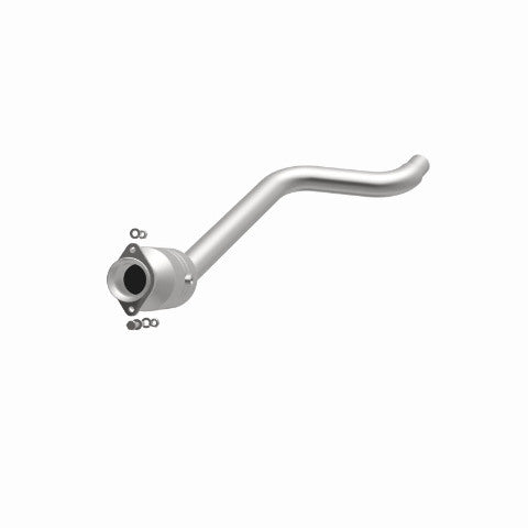 MagnaFlow direct-fit catalytic converter fits 2010-2012 Jaguar XF and Jaguar XFR, this and 2010-2012 Jaguar XF 5.0L stainless steel CARB compliant OBDII 52004