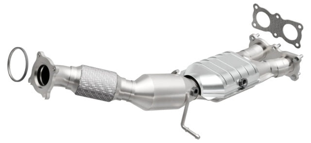 MagnaFlow direct-fit catalytic converter fits 2010-2015 Volvo XC70, 2013-2015 Volvo XC60, and additional vehicles and 2010-2014 Volvo S80 3.2L stainless steel CARB compliant 52005