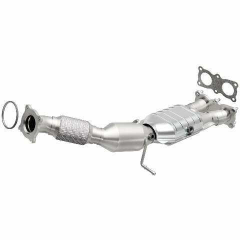 MagnaFlow direct-fit catalytic converter fits 2010-2015 Volvo XC70, 2013-2015 Volvo XC60, and additional vehicles and 2010-2014 Volvo S80 3.2L stainless steel CARB compliant 52005