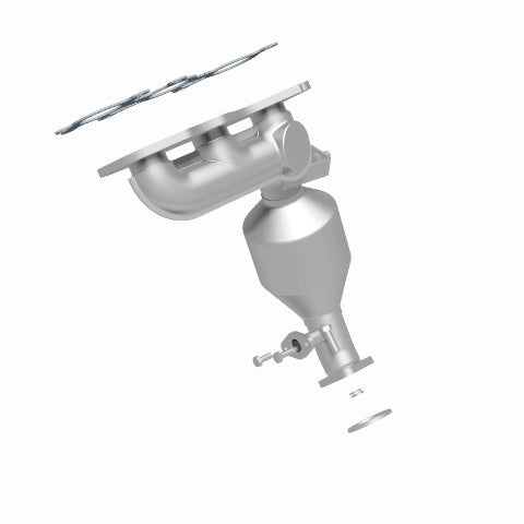 MagnaFlow direct-fit catalytic converter fits 2011-2016 Toyota Highlander and 2010-2015 Lexus RX450h, this and 2010-2014 RX450H 3.5L Right 3.5L stainless steel CARB compliant OBDII