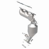 MagnaFlow direct-fit catalytic converter fits 2011-2016 Toyota Highlander and 2010-2015 Lexus RX450h, this and 2010-2014 RX450H 3.5L Right 3.5L stainless steel CARB compliant OBDII