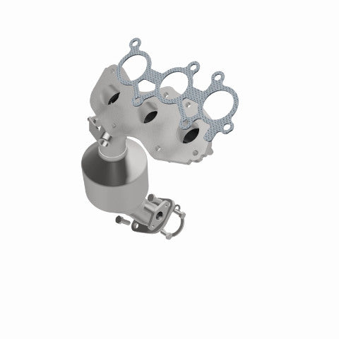 MagnaFlow direct-fit catalytic converter fits 2011-2016 Toyota Highlander and 2010-2015 Lexus RX450h, this and 2010-2014 RX450H 3.5L Right 3.5L stainless steel CARB compliant OBDII